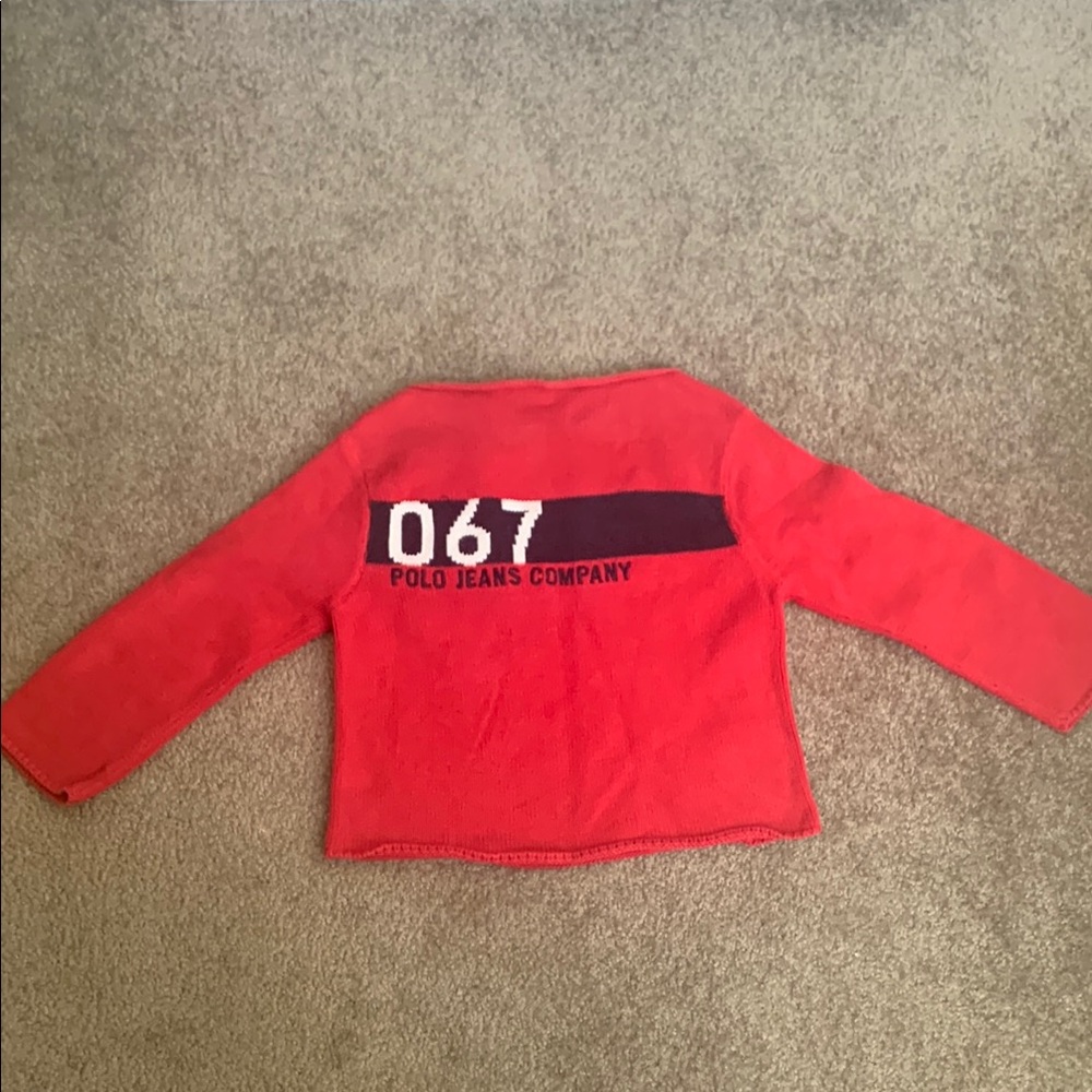 Polo Jeans Company Red Sweater